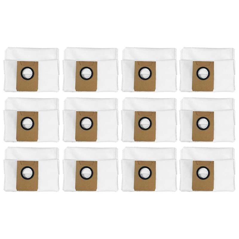12pcs for Ecovacs Deebot X1 Omni/turbo Robot Vacuum Cleaner Dust Bag