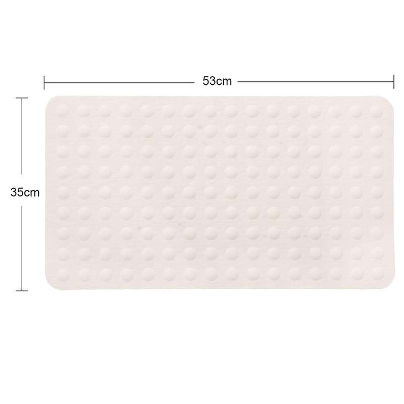 Non-slip Shower Mat with Suction Cup,rubber Bathroom Floor Mat