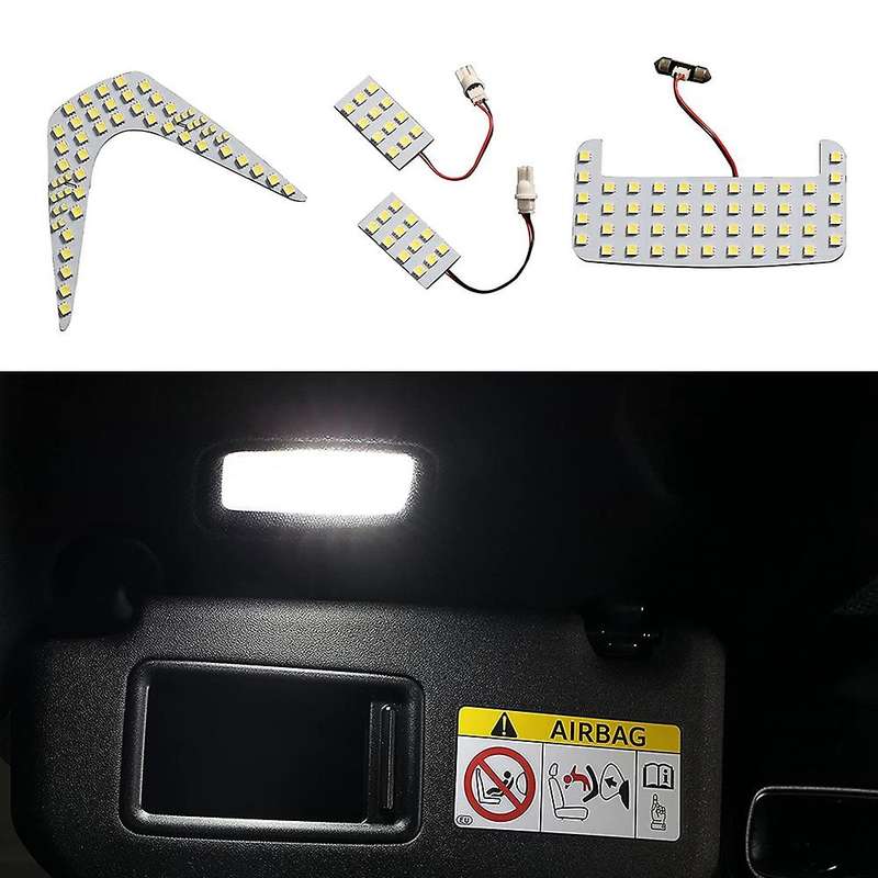 Car Roof Interior Light Reading Cabin Map Lamp Bulbs Kit for Toyota