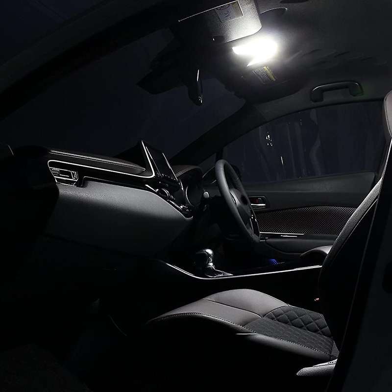 Car Roof Interior Light Reading Cabin Map Lamp Bulbs Kit for Toyota