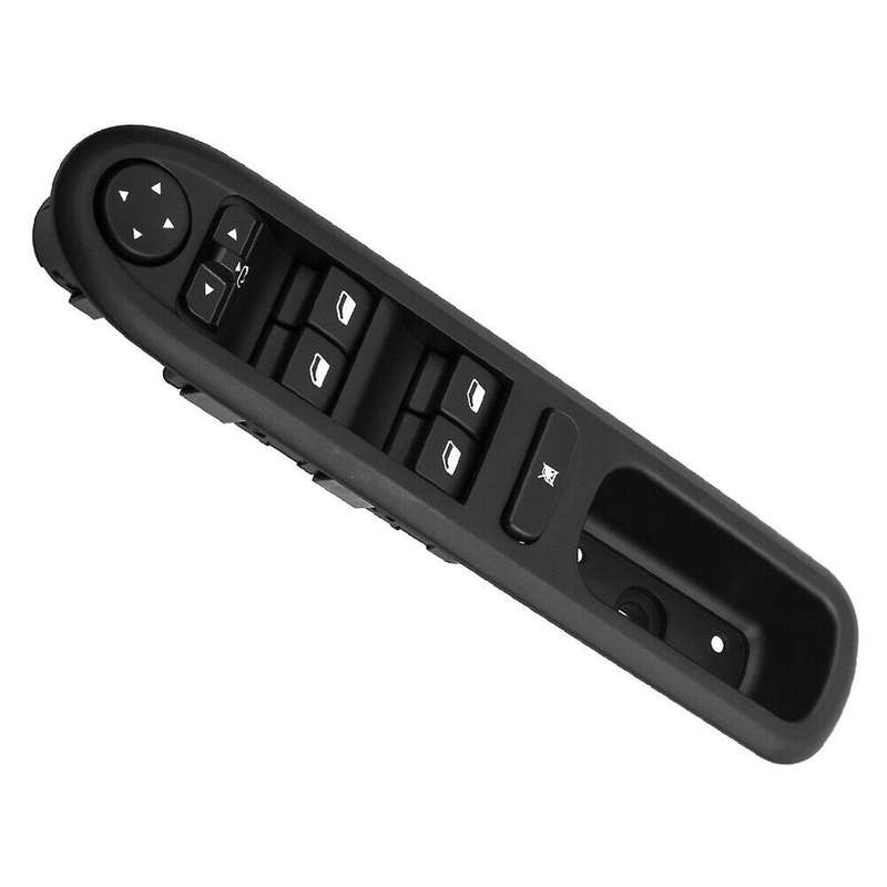 For Peugeot 407 Glass Lifter Main Switch Power Window Control Panel