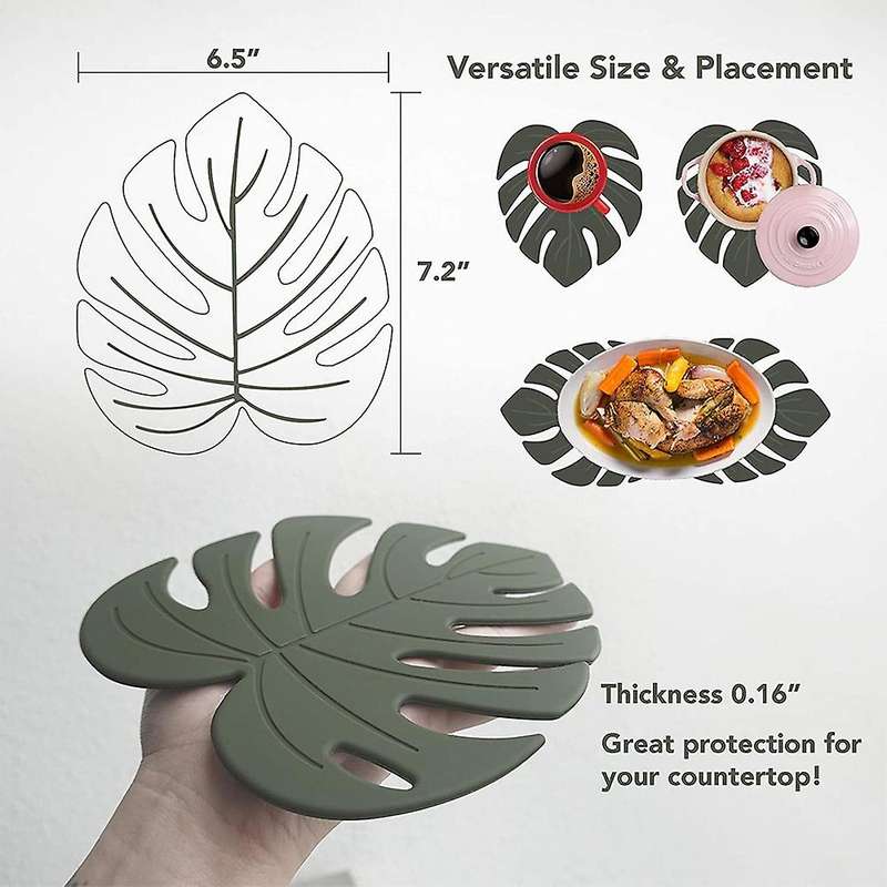 Silicone Mats for Kitchen Counter,silicone Coasters,heat Resistant