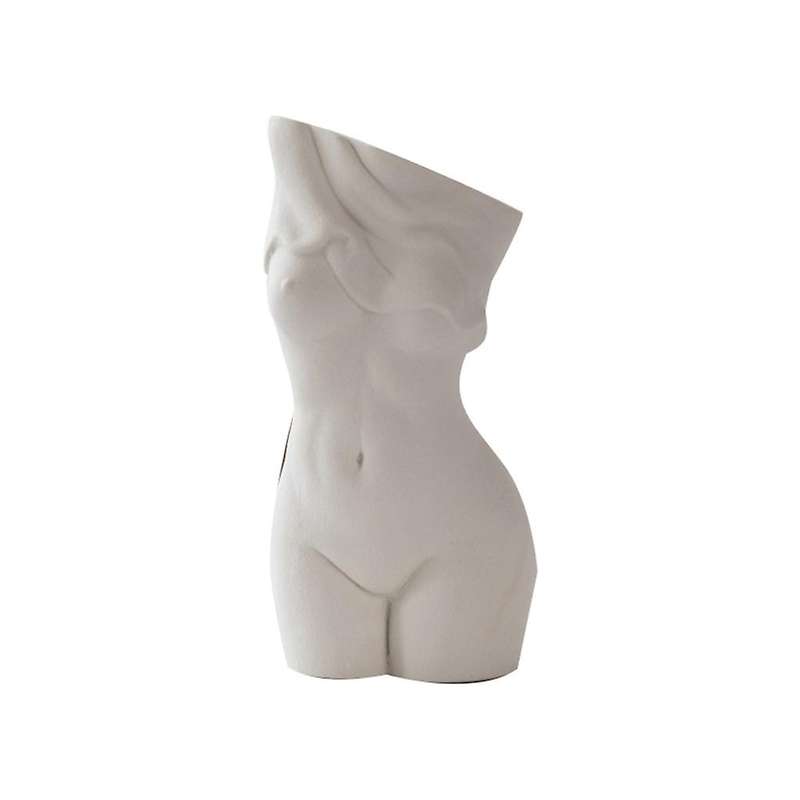Body Vase Abstract Body Art Personality Ceramic Vase Decoration-a