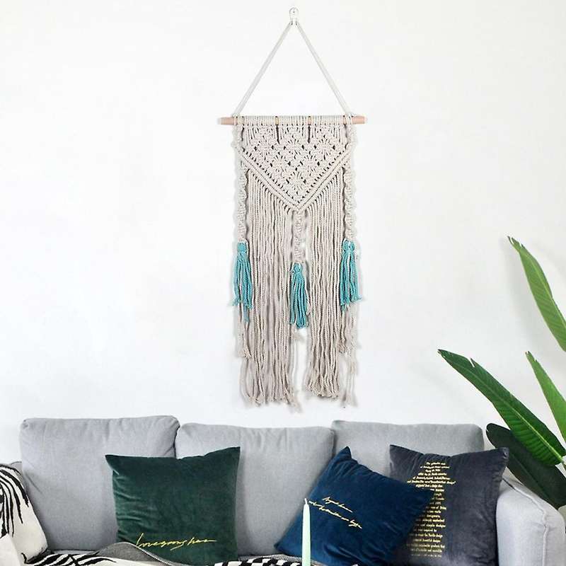 Macrame Wall Hanging Tapestry for Living Room Bedroom Decoration