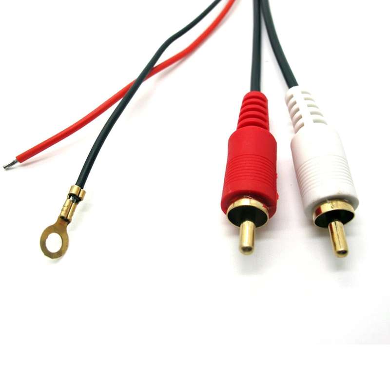 Universal Bluetooth Aux Receiver Module 2 Rca Cable Adapter