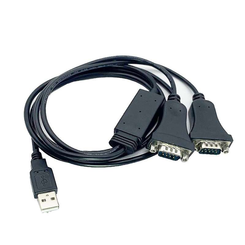 One-to-two-port Serialline Db9 Male Com 9-pin Rs232 Serial Line,male