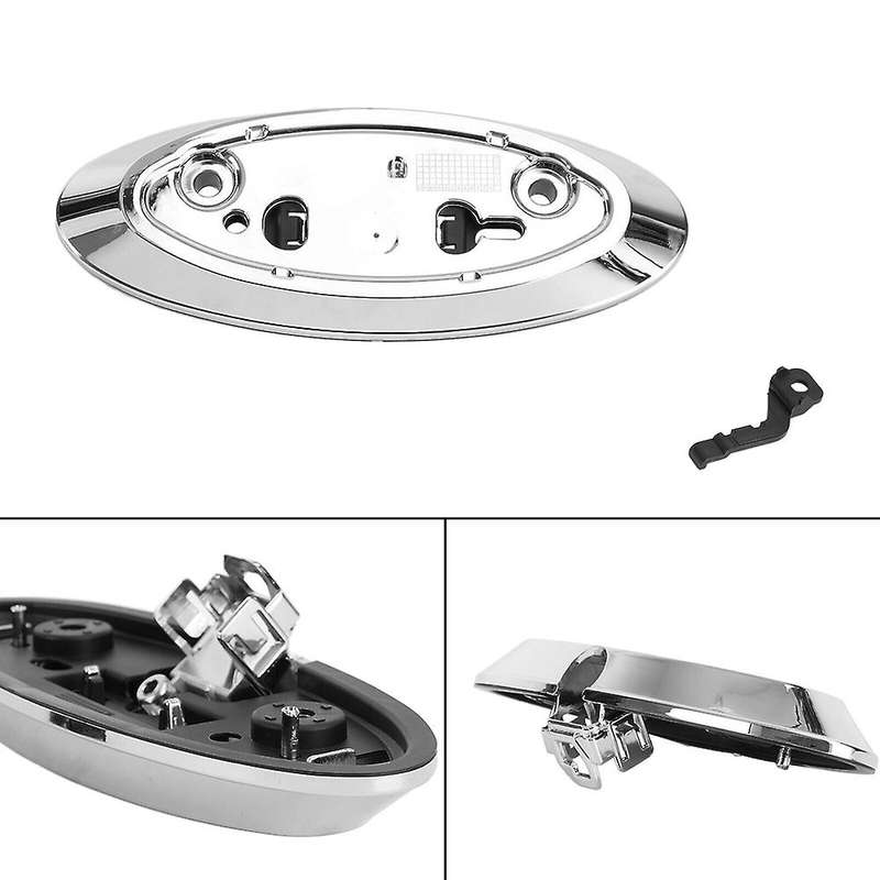 Tailgate Back Up Rear View Camera Emblem Mount Bezel Housing