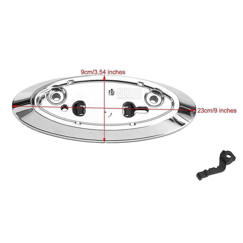 Tailgate Back Up Rear View Camera Emblem Mount Bezel Housing