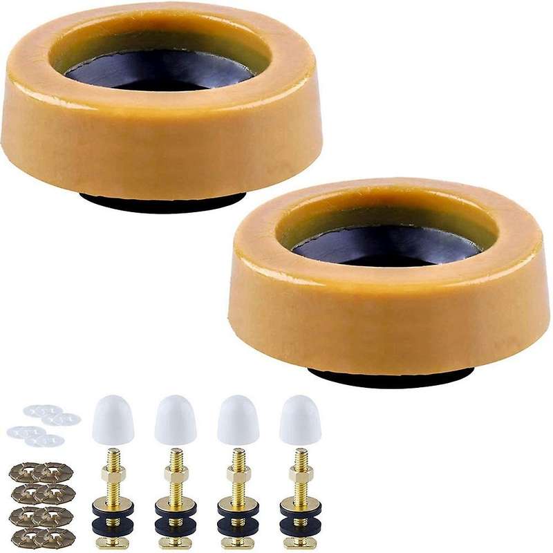 Wax Ring Toilet Kit, for Reinstallation Of The Toilet (2pcs)
