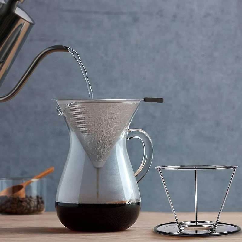 Coffee Dripper,coffee Filter Paper Set, Drip Cone Coffee Filter