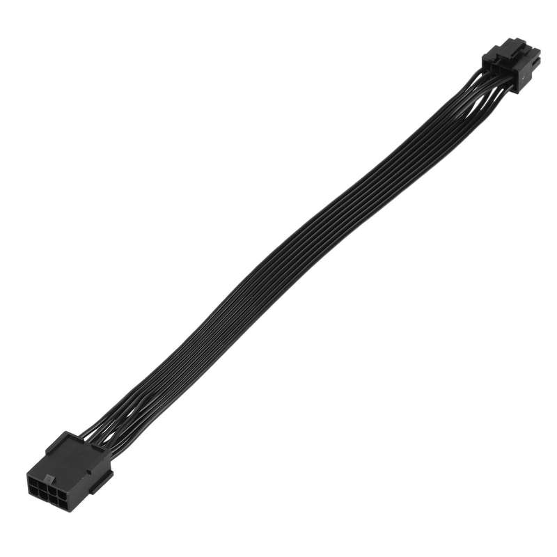10pcs/lot Pcie 8 Pin to 8pin (6+2) Pcie Express Extension Cable, 30cm