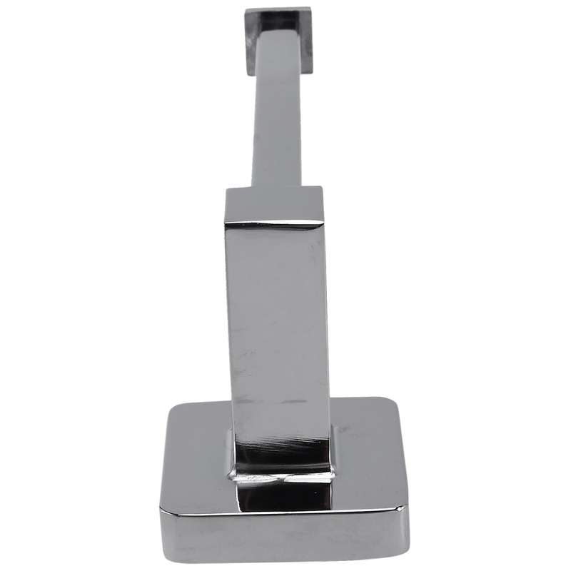 Chrome Square Bathroom Toilet Roll Holder. Wall Mounted Toilet Roll