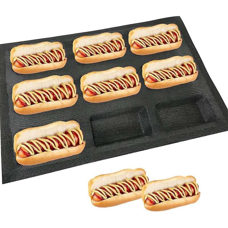 Fiber Silicone Bread Hot Dog Mold Various Hamburger Cookie Puff Mould