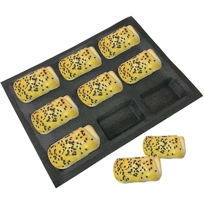Fiber Silicone Bread Hot Dog Mold Various Hamburger Cookie Puff Mould