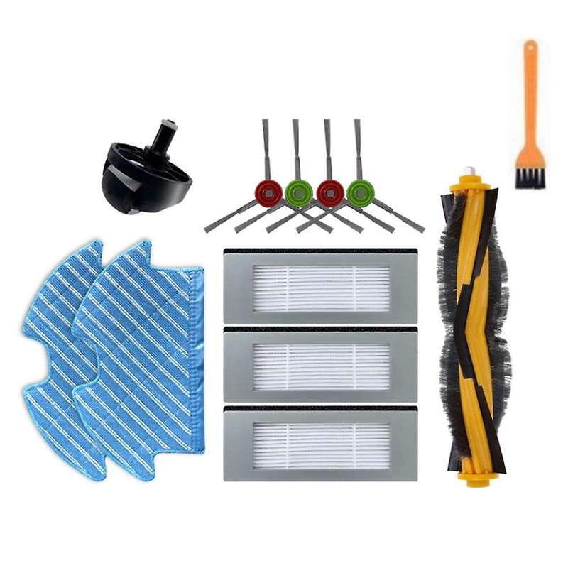 Replacement Roller Side Brush Mop Cloth Hepa Filter for Ecovacs