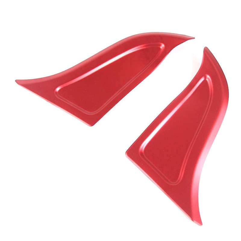 Tail Trunk Triple-cornered Decor for Ford Mustang 2015-2020,red