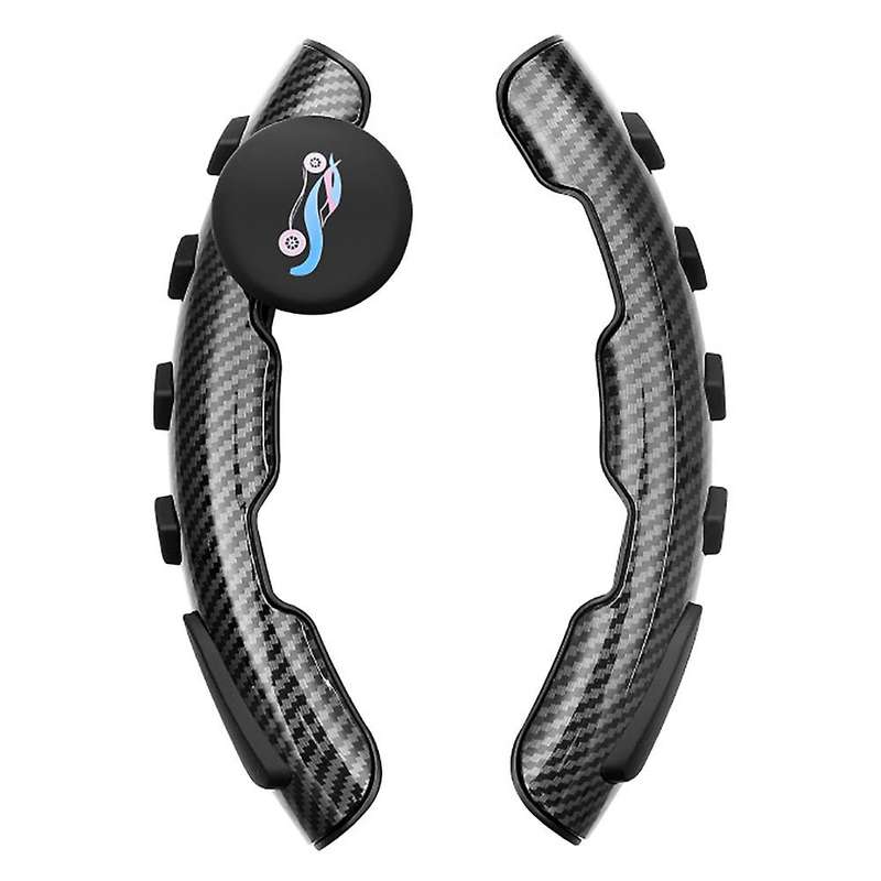 Car Booster with Spinner Handle Knob Anti Slip Universal Carbon Fiber