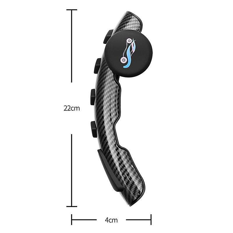 Car Booster with Spinner Handle Knob Anti Slip Universal Carbon Fiber