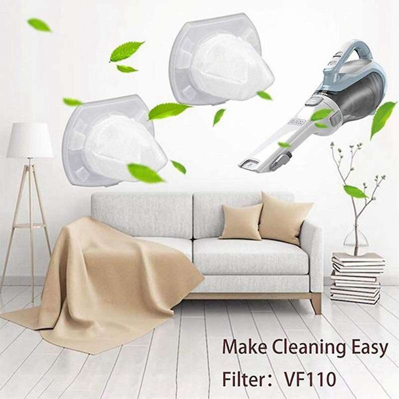 12 Pcs Replacement Filter for Black&decker Power Tools Vf110