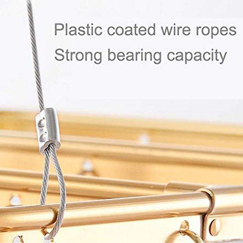 28 Clips Aluminum Alloy Clip & Drip Hanger,laundry Drying Rack Silver