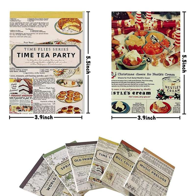 360 Sheets Vintage Scrapbook Paper Diy Journaling Decorative Paper