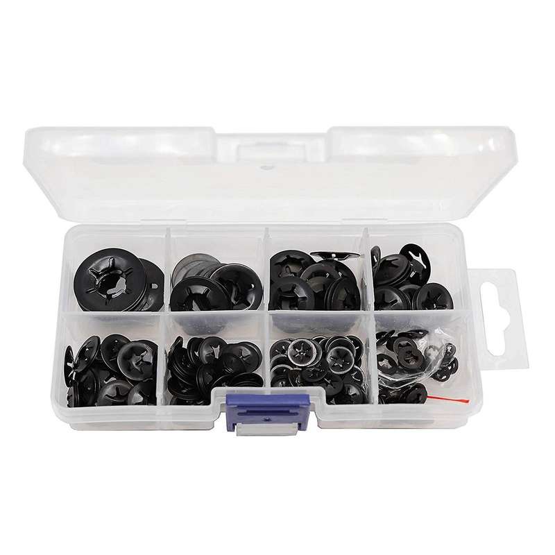 295 Pcs 304 Stainless Steel Spring 2 Wave Washer Gasket Kit