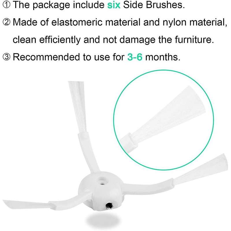 Hepa Filter Main Side Brush for Xiaomi Roborock S50 S51 S5max Parts