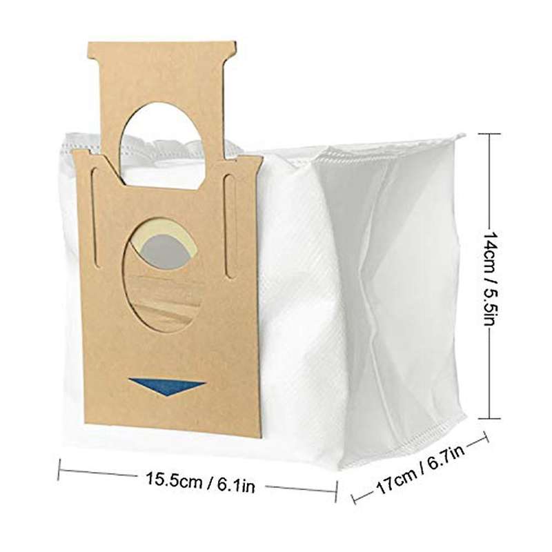 14 Pack Vacuum Dust Bags for Ecovacs Deebot Ozmo T8 Aivi T8