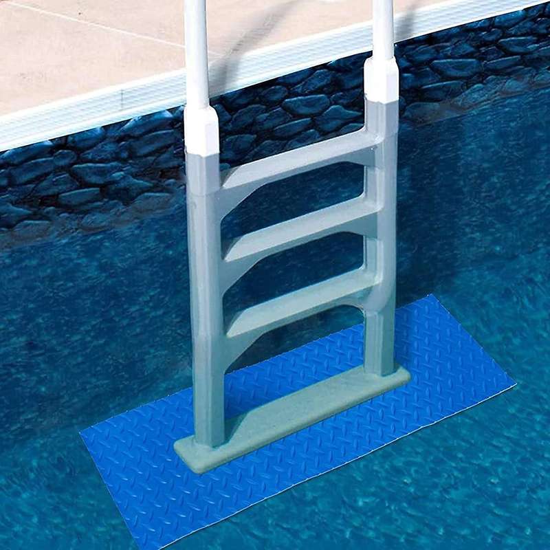 2 Rolls Of Pool Ladder Mat- 2.5mm Thickened Swimming Pool Step Mat