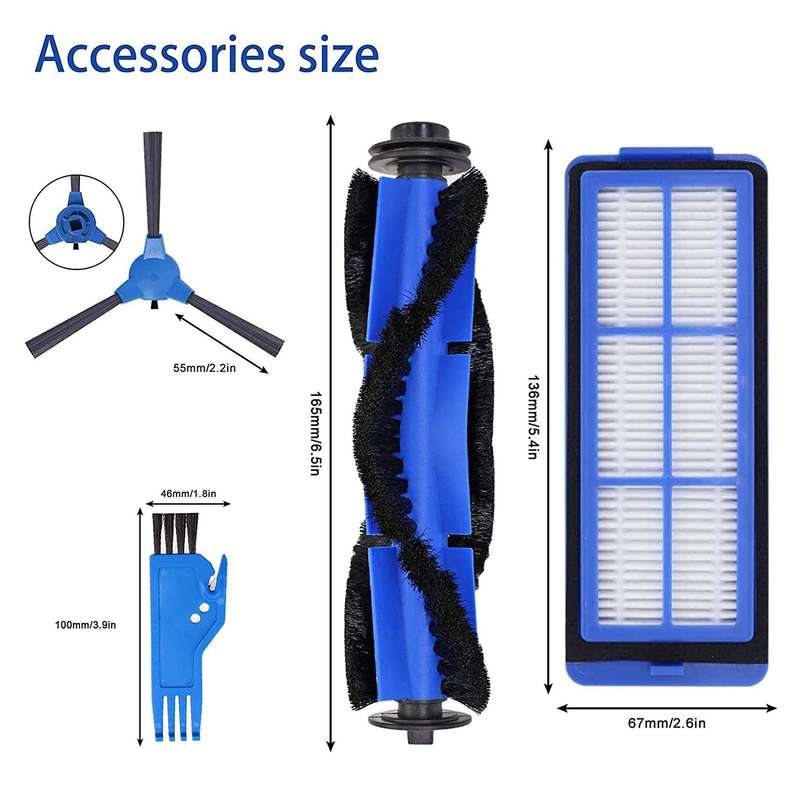 Accessories for Eufy Robovac 11s Max G10 Robovac 15c Max Cleaner