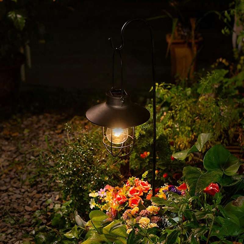 Vintage Solar Lamp Waterproof for Patio Backyard Villa Yard Path