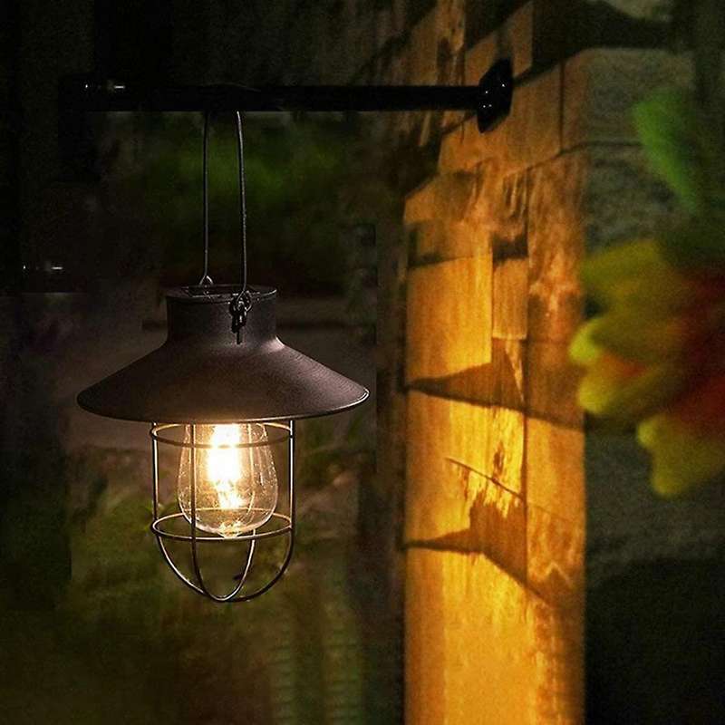 Vintage Solar Lamp Waterproof for Patio Backyard Villa Yard Path