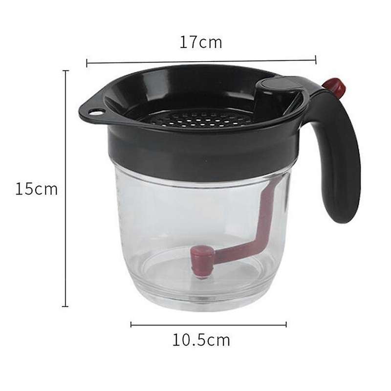 4-cup Separator with Bottom Release-1l Skimmer with 30 Pc Sink Filter