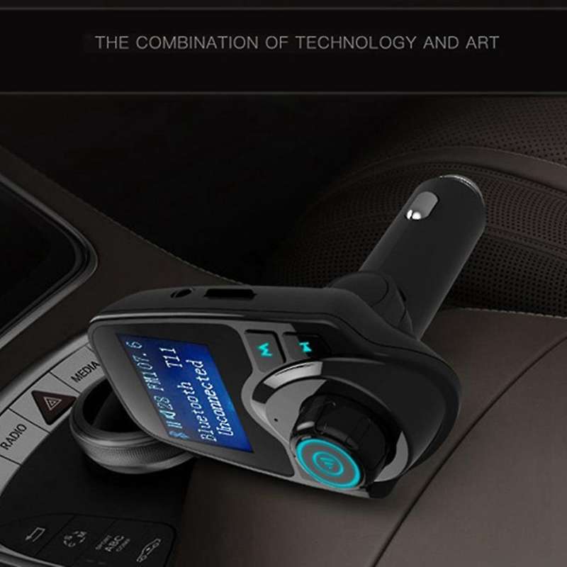 T11 Car Bluetooth Mp3 Player Car Kits 5v 2.1a Dual Usb Car Charger