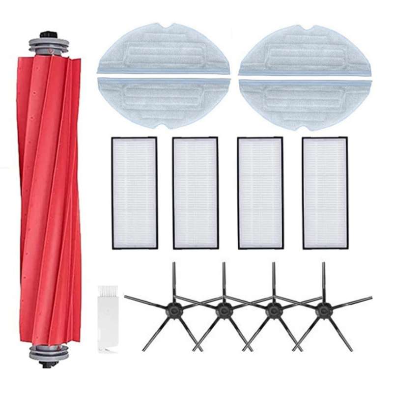 For Roborock S7 T7s Filter Main Brush Cover Mop Cloth Side Brush
