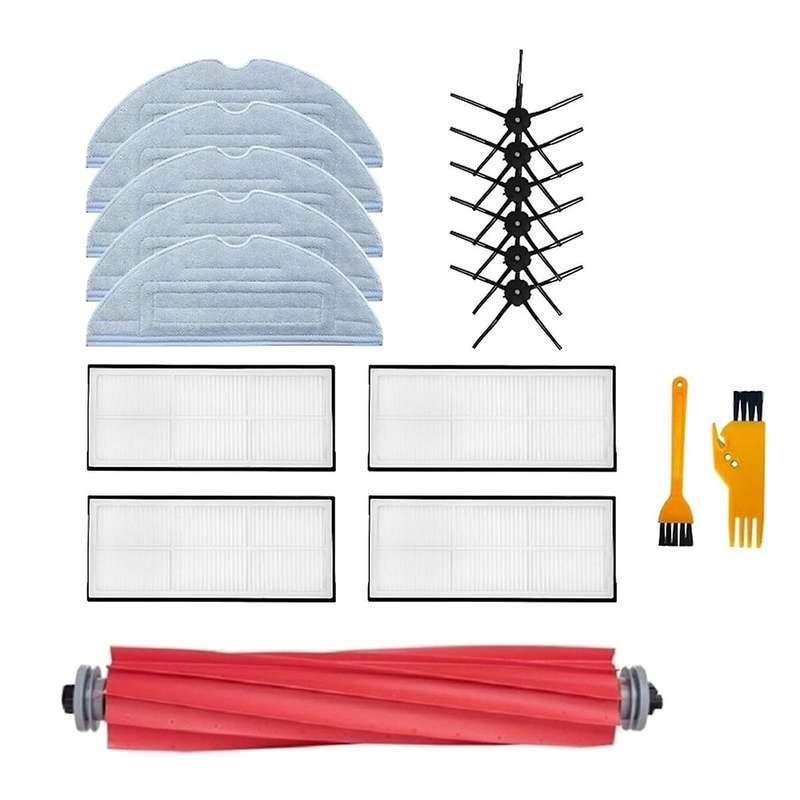 Main Side Brush Mop Cloth Hepa Filter for Xiaomi Roborock S7 T7 Plus