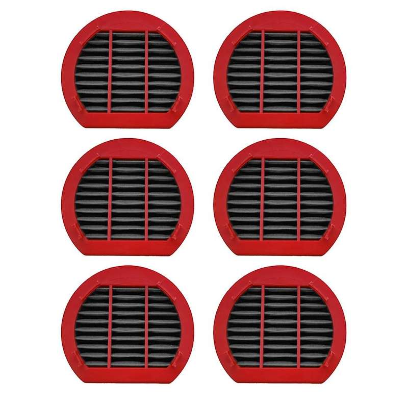 6pcs Hepa Filter Filter Elements Handheld Cordless Vacuum Cleaner