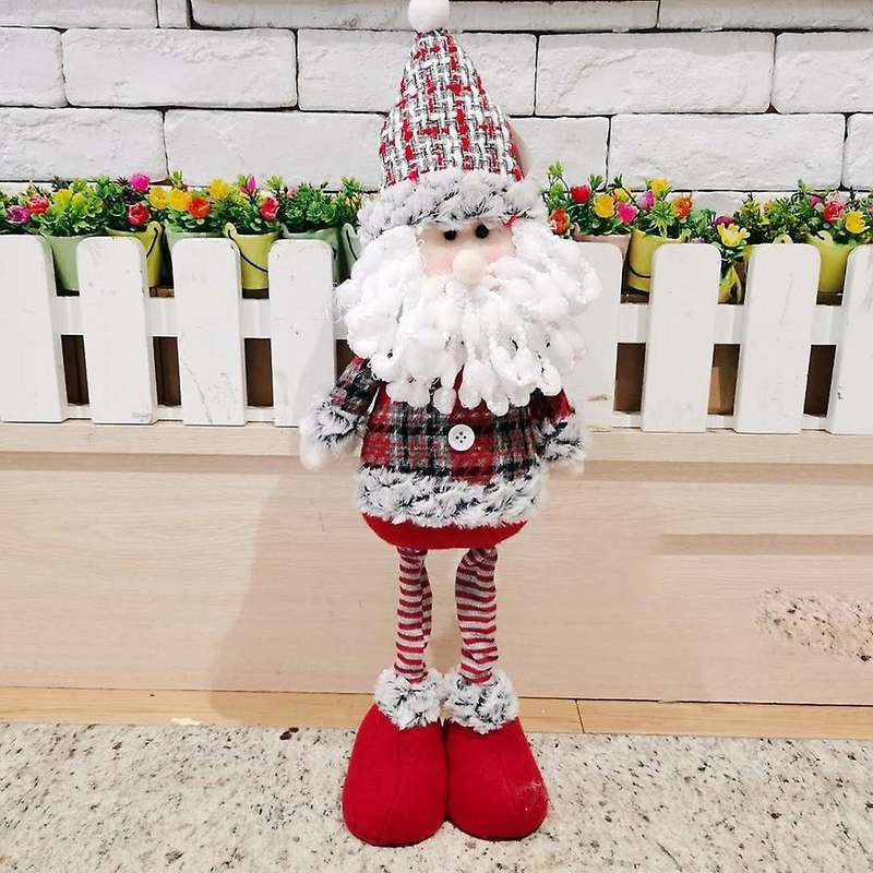 Telescopic Christmas Doll Merry Christmas Decor for Home A