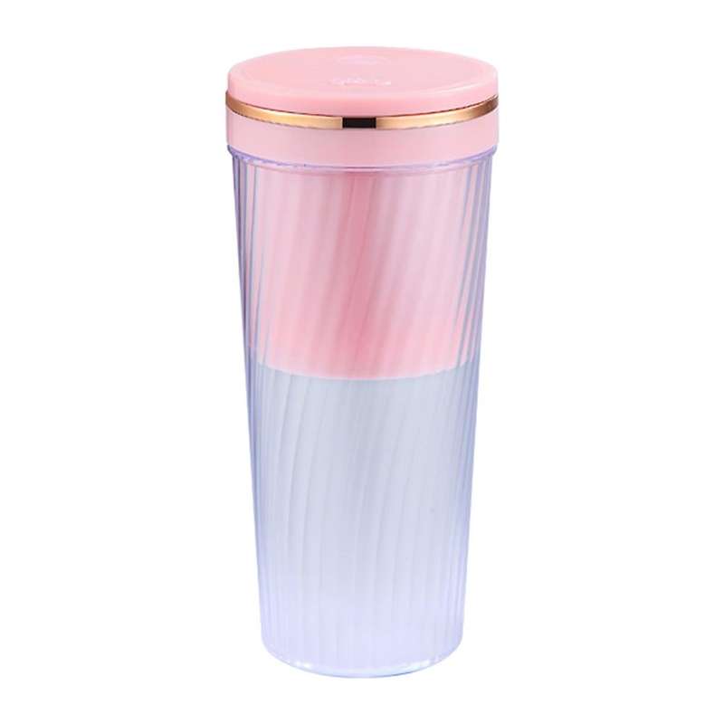 Portable Blender,one-handed Drinking Mini Blender Pink