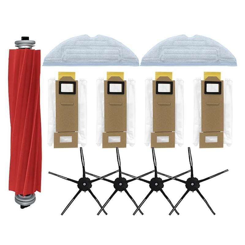 11pcs Side Brush Mop Cloth for Xiaomi Roborock S7 T7s T7plus Dust Bag