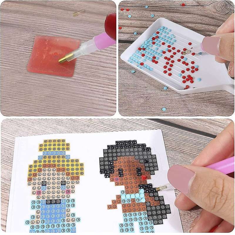 150pcs Plastic Beaded Sorting Diamond Tray for Diy Nail Cross Stitch