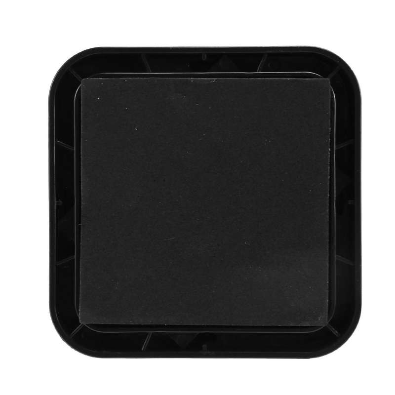 8pcs/set Furniture Leg Risers Plastic for Bed Sofa Chairs (black)