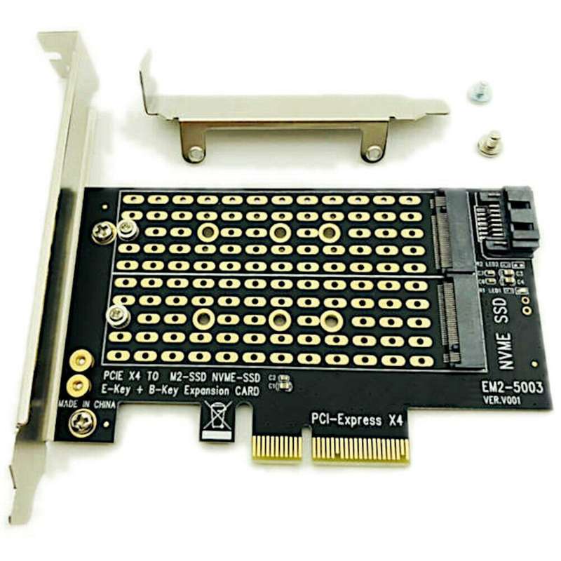 Pcie to M2/m.2 Adapter M.2 Ngff to Desktop Pcie X4 Adapter Card