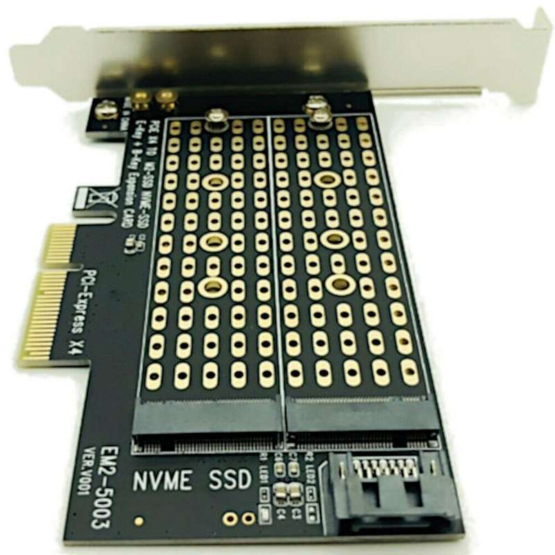Pcie to M2/m.2 Adapter M.2 Ngff to Desktop Pcie X4 Adapter Card