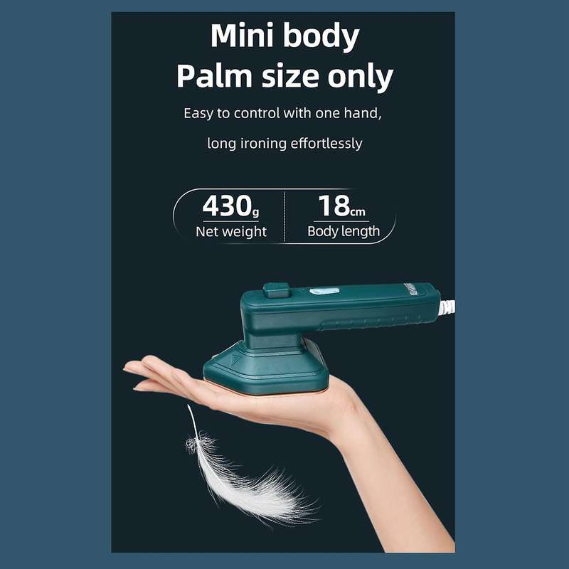 Portable Wet Dry Ironing Machine 60ml for Home Travel Us Plug