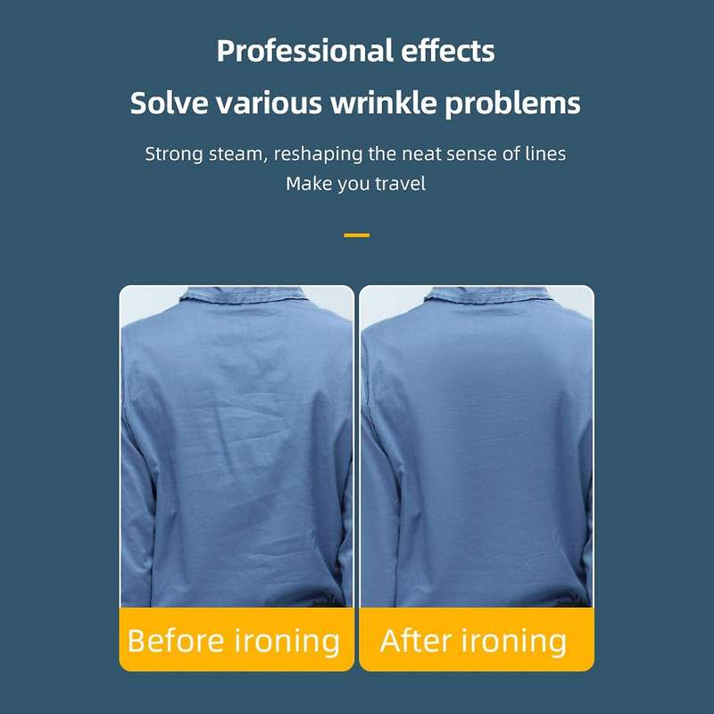 Portable Wet Dry Ironing Machine 60ml for Home Travel Us Plug