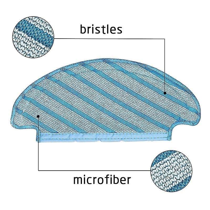 25 Pcs Replacement Cleaning Cloths for Ecovacs Deebot Ozmo T8 T8 Aivi