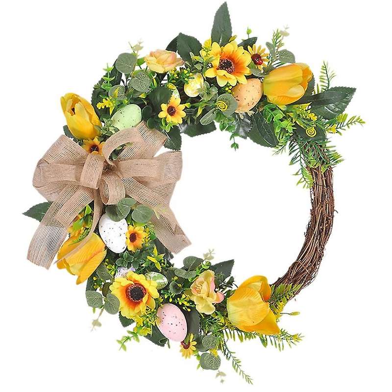 16 Inch Garland Door Hanging Decoration for Party and Festival Decor