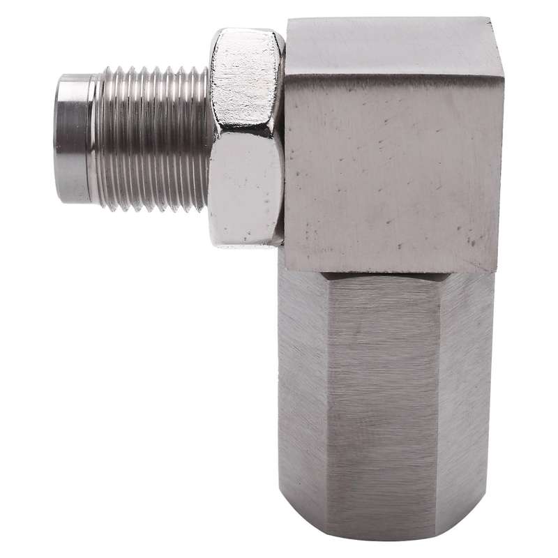 90 Degree Cel Check Engine Light Bungs Oxygen O2 Sensor 201 Stainless