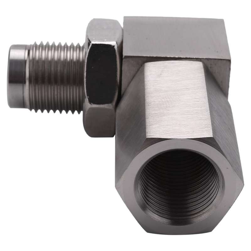 90 Degree Cel Check Engine Light Bungs Oxygen O2 Sensor 201 Stainless
